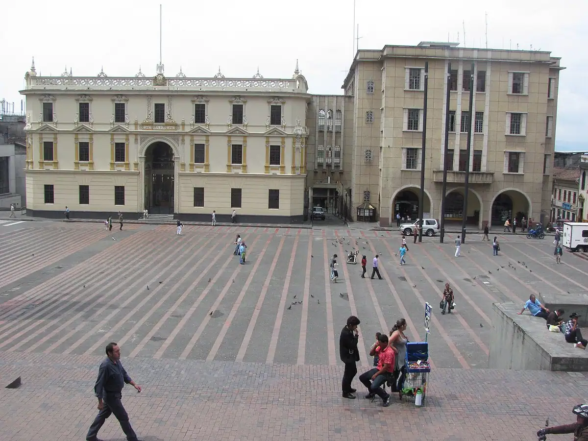 Plaza de Bolívar de Manizales
